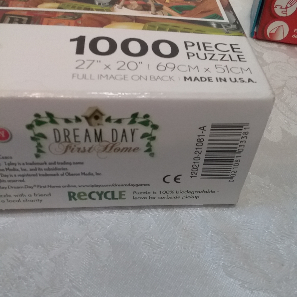 2 New 1000 piece Puzzles - Picture 7 of 8